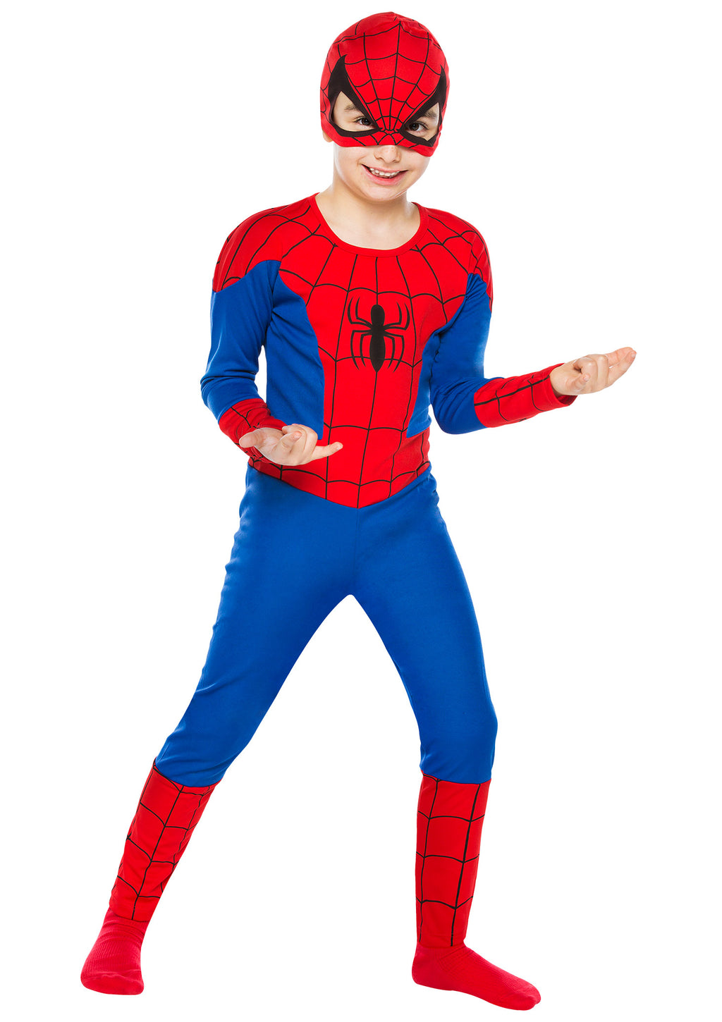 زي سبايدرمان بوتيك (عمره 4-6 سنوات)